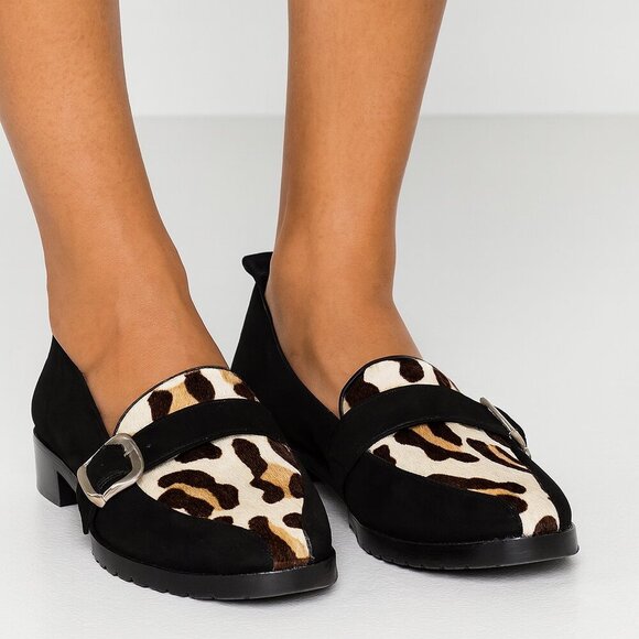 Donald J. Pliner Shoes - DONALD J PLINER Leather Animal Print Pumps Loafers Size 7.5 N